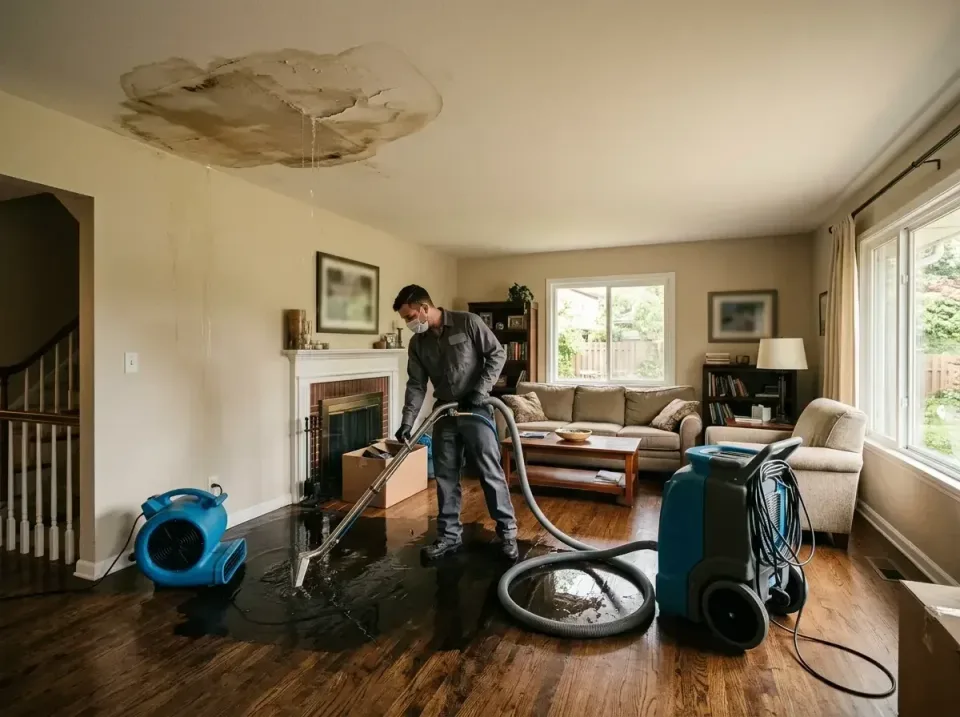 attic-pipe-burst-ceiling-drip-008 — frequently asked questions, Water Damage Restoration & Carpet Care in South Hutchinson,…